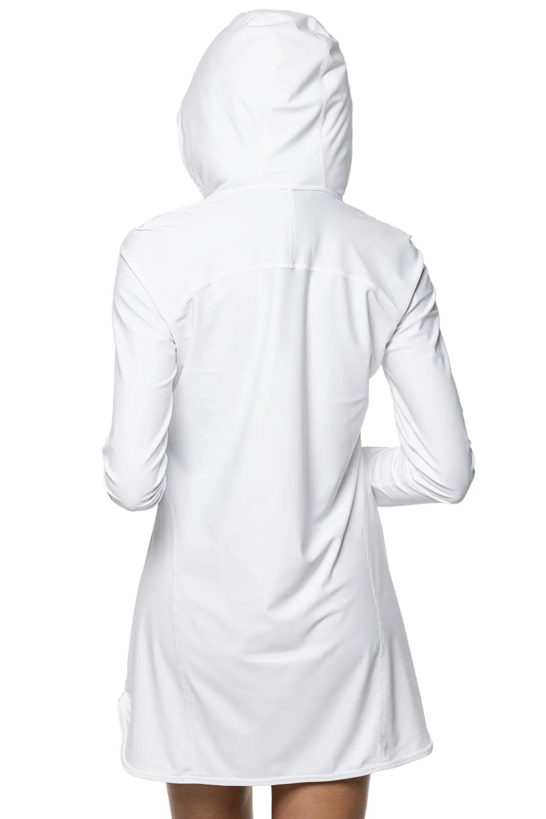 Women's Seacoast Swim Cover-Up Dress  |  White