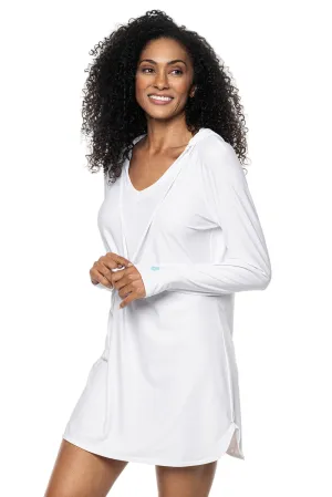 Women's Seacoast Swim Cover-Up Dress  |  White